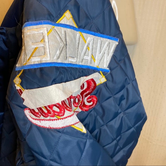 Girard quilted vintage style baseball jacket. - Picture 11 of 11